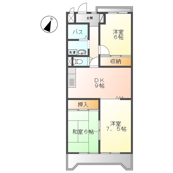 ピュア五反田 間取り