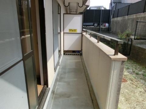 サンパーク大清水 ベランダ