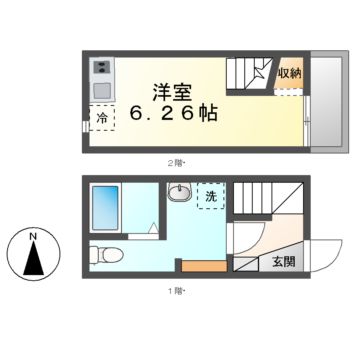 アースクエイク浦里 間取り