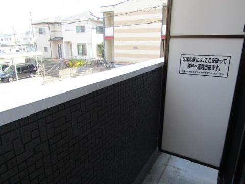 アースクエイク浦里 ベランダ