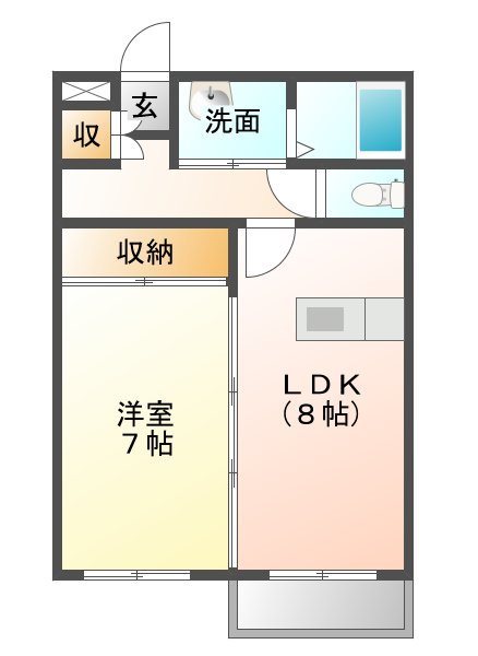 スプリングコート香久山 間取り