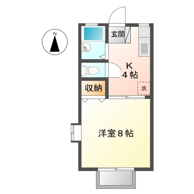 ハイツＴＫ 間取り