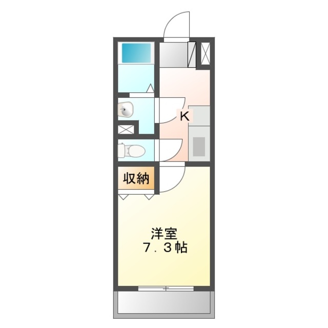  Antoine(アントワーヌ) 間取り