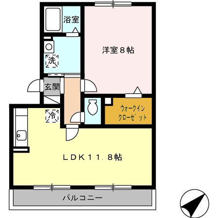 エクレール新栄A・B 間取り