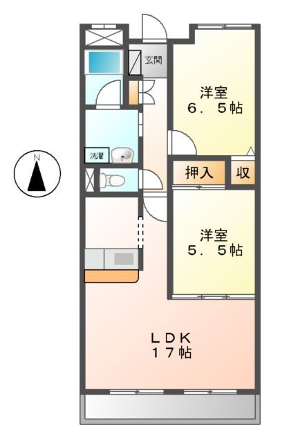 シンシア東山台 間取り