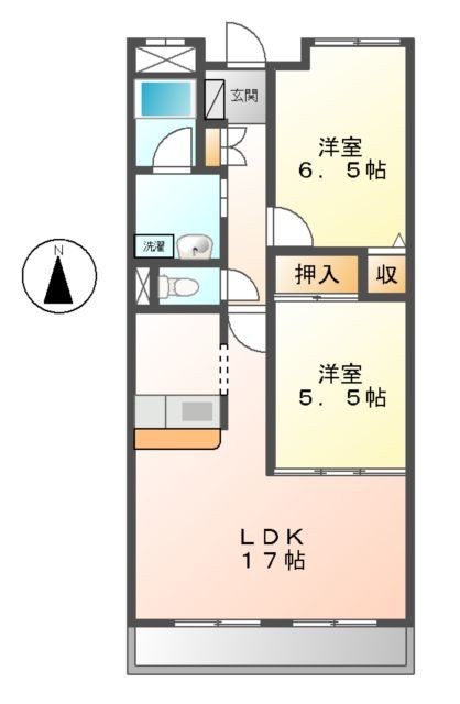 シンシア東山台 間取り