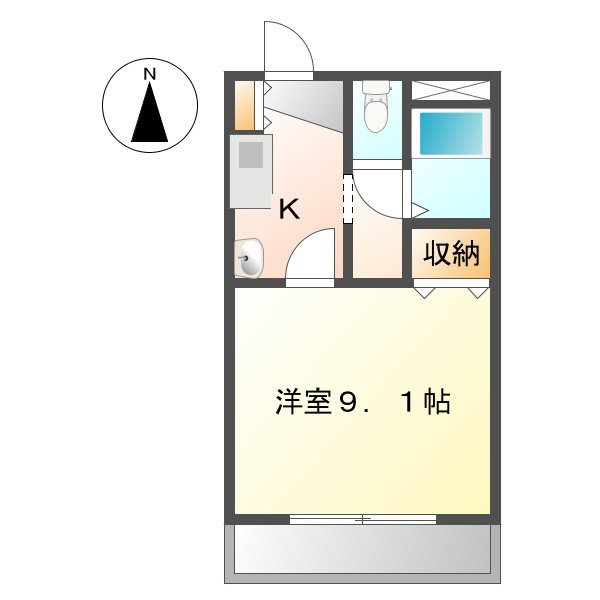 クオーレ　メイトウ 間取り
