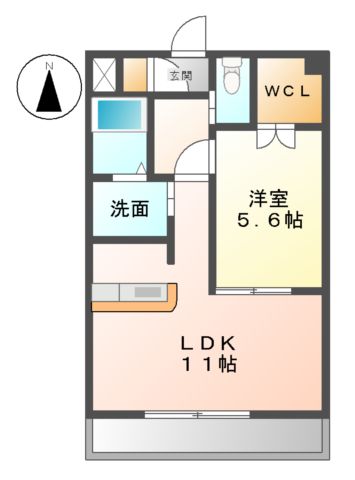 ルミエールユウキ 間取り