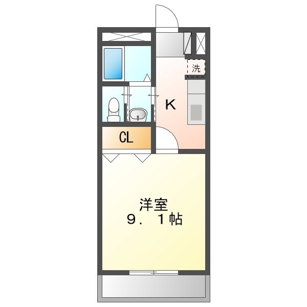 トミヨシロンハイツ 間取り