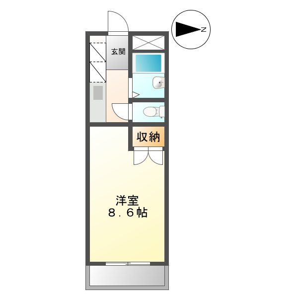レナ三宅 間取り