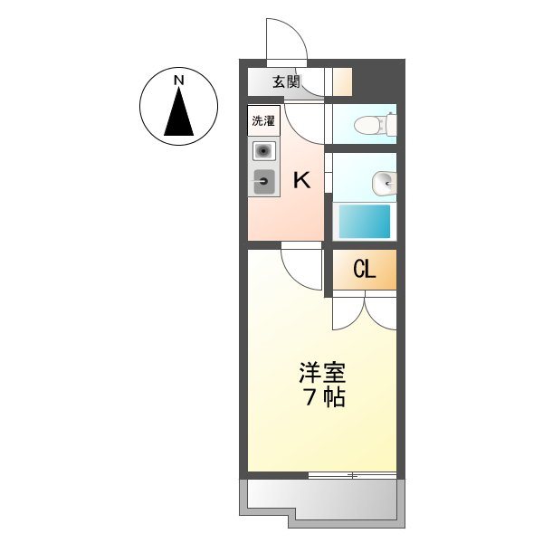 ヒルズｍｙ（ヒルズマイ） 間取り