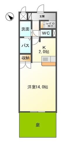 フォレストヒルズII 間取り