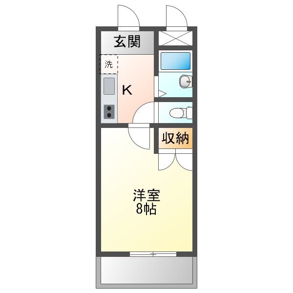 あさけハイツ 間取り