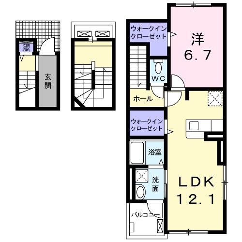 ジュネス笹原 間取り