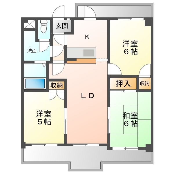 BELLA植田山 間取り