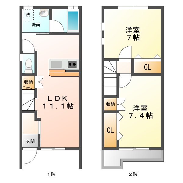 アプトルーナ215 間取り
