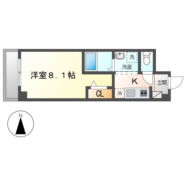 カレッジヒルズ竹ノ山 間取り