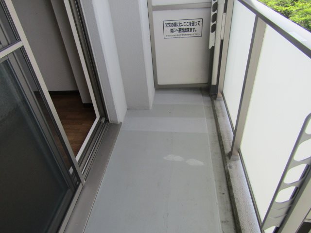 カレッジヒルズ竹ノ山 ベランダ
