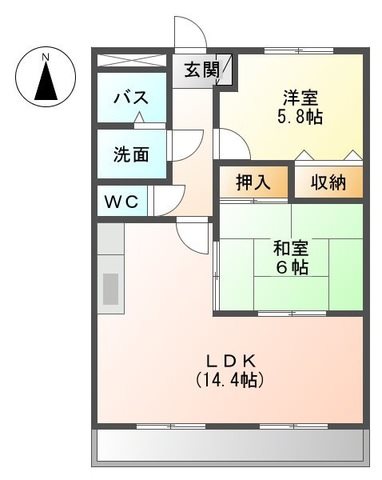 ノースフェザント 間取り