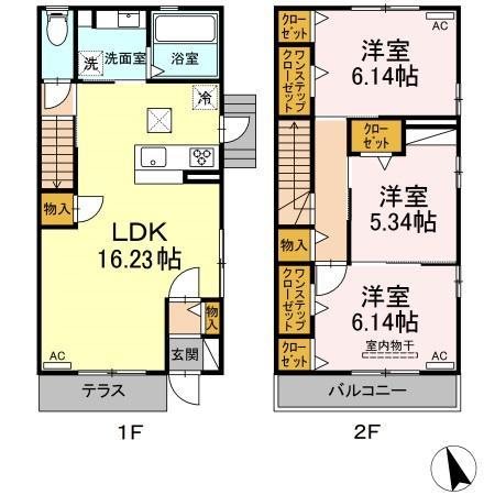 美扇 間取り