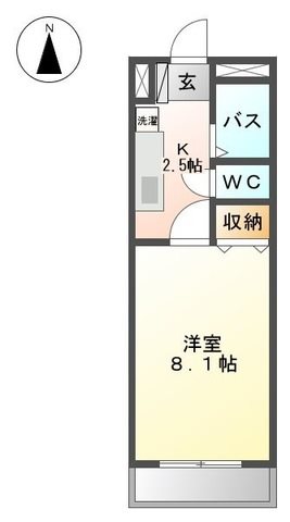 フローリィ麗（ウララ） 間取り