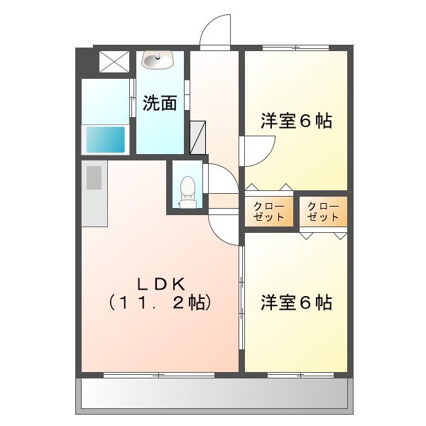 アーデルコート岩崎台 間取り