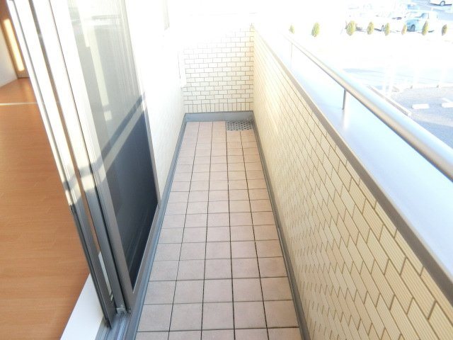 アプリコット ベランダ