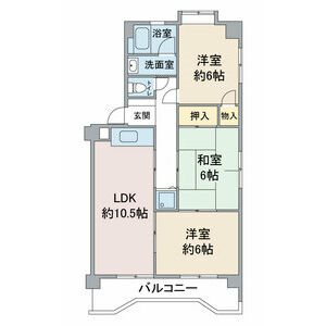レジデンスオーミ 間取り