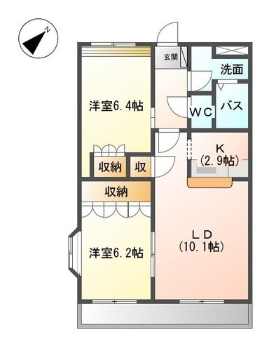 ラプルメリア 間取り