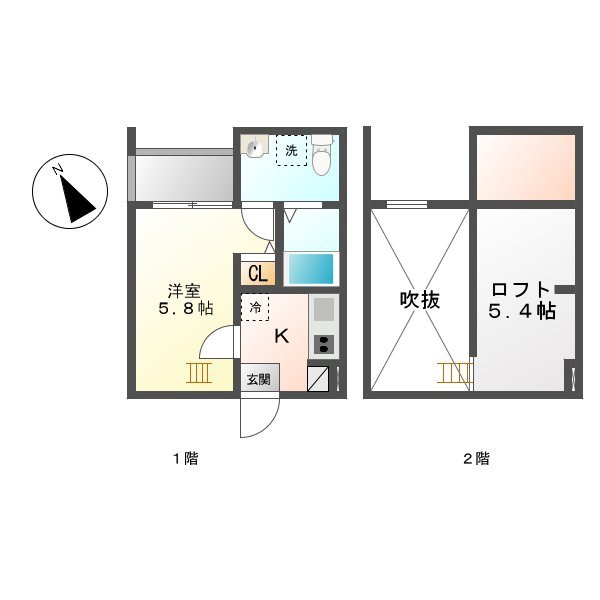 アコモ大高 間取り