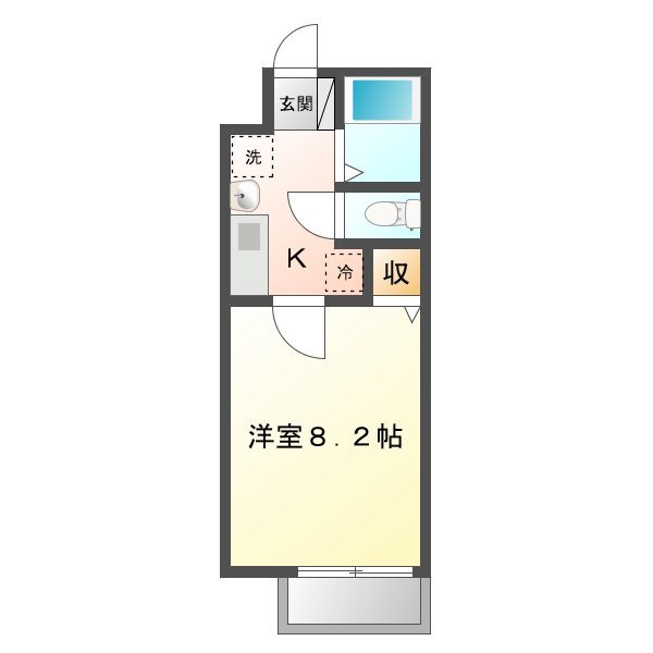 エンゼル蟹原 間取り