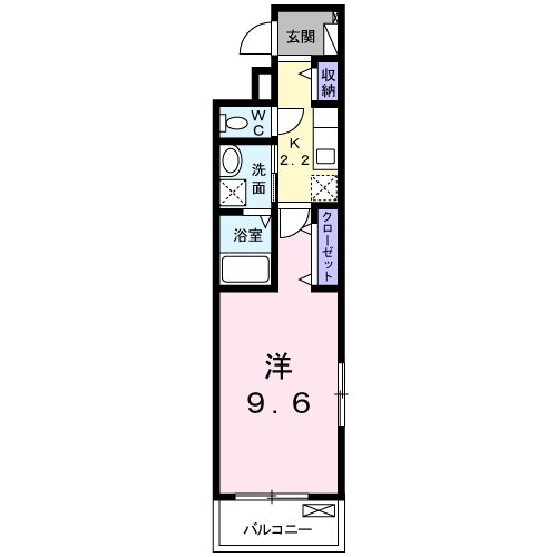 プレッソ杁ヶ池 間取り