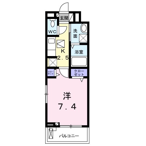 プレッソ杁ヶ池 間取り
