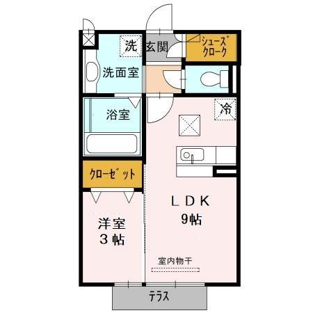 エコーハイツ南山 間取り