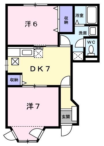 アイレットコートⅡ 間取り