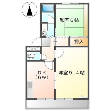 WING香久山（ウイングカグヤマ）Ａ・Ｂ 間取り