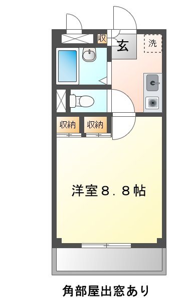 マーベラスＮＡＫＡＮＯ 間取り