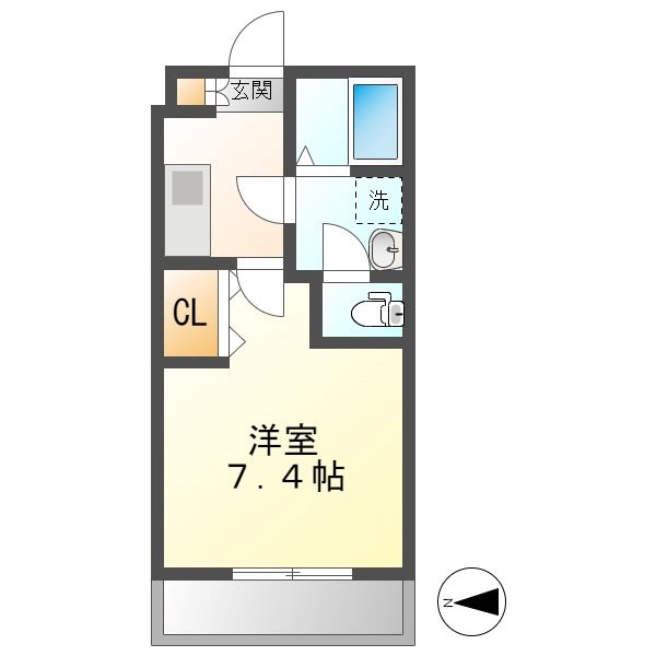クレフラスト野並A棟 間取り