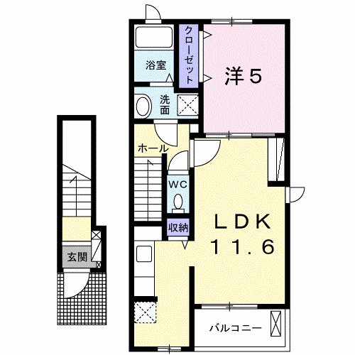 アドラブール 間取り