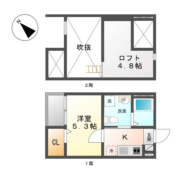アクア鳴海 間取り