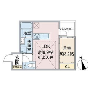 LIBRE COURT平針（リブレコート平針） 間取り