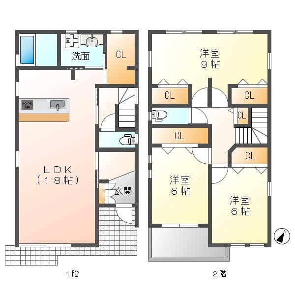 植田山4丁目戸建 間取り