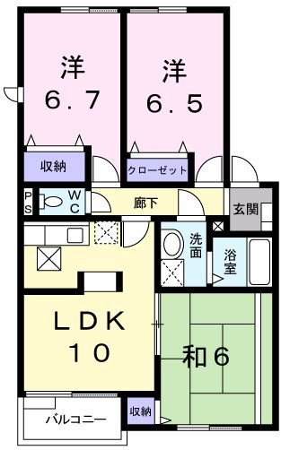 スプリングヒルズⅡ 間取り