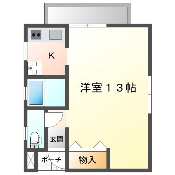 サン・タナカ滝ノ水 間取り