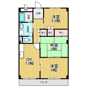 エスポワール藤塚 間取り