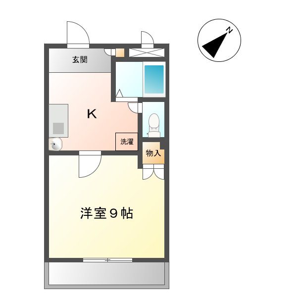 レザンドールⅡ 間取り