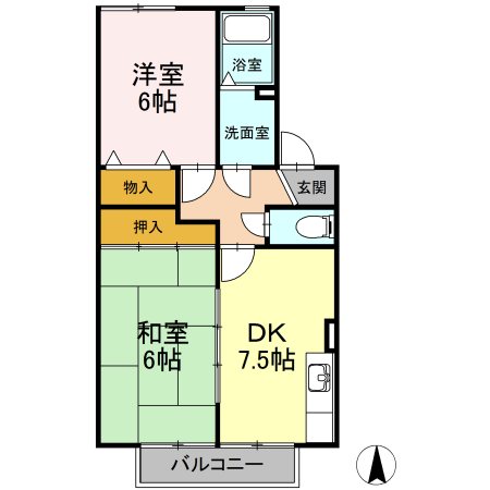 エスポワールマキ 間取り