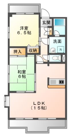 ディアコート村瀬 間取り