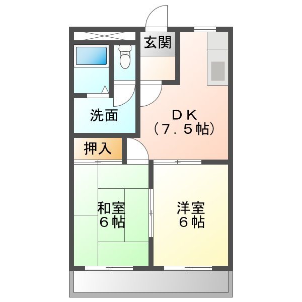 ロイヤルプレジオⅠ 間取り