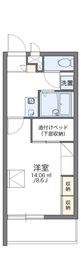 愛知県名古屋市天白区高島１丁目 間取り